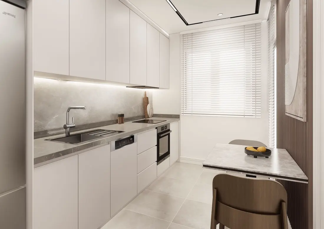 Fitted kitchen